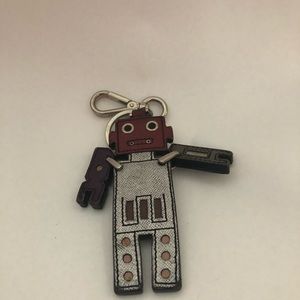 Prada robot keychain